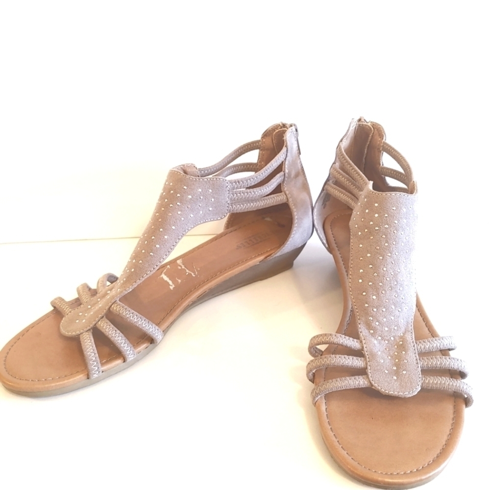 Seychelles gladiator sandals pink blush tan